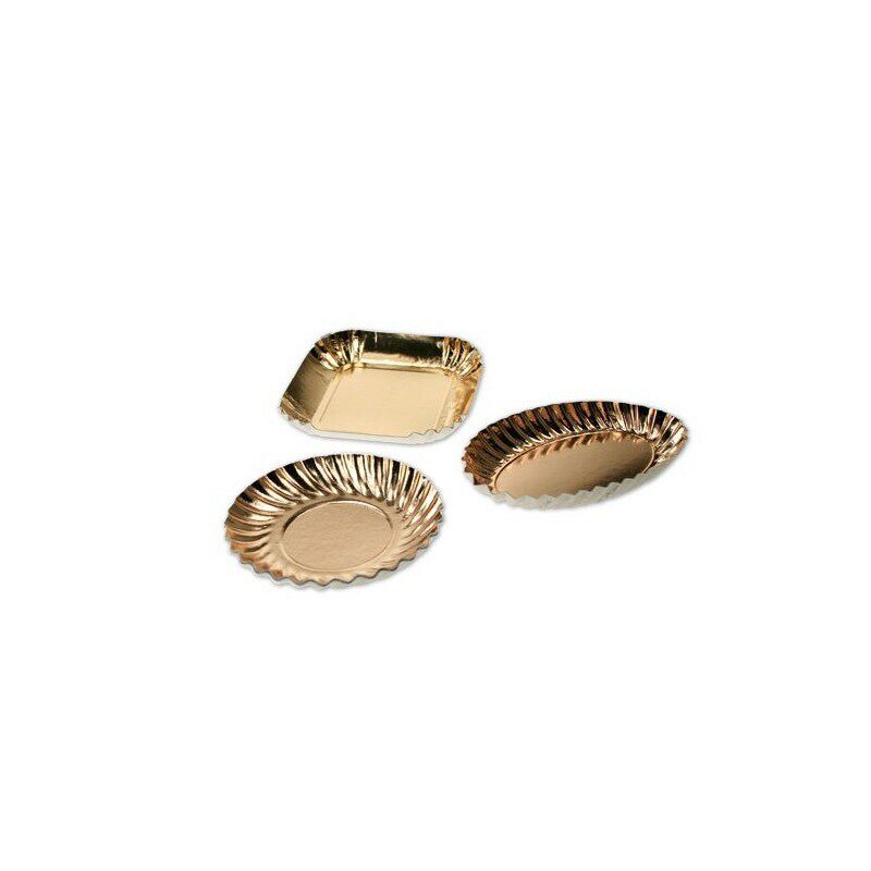 ASSIETTE OVAL OR 88X52 Image 1