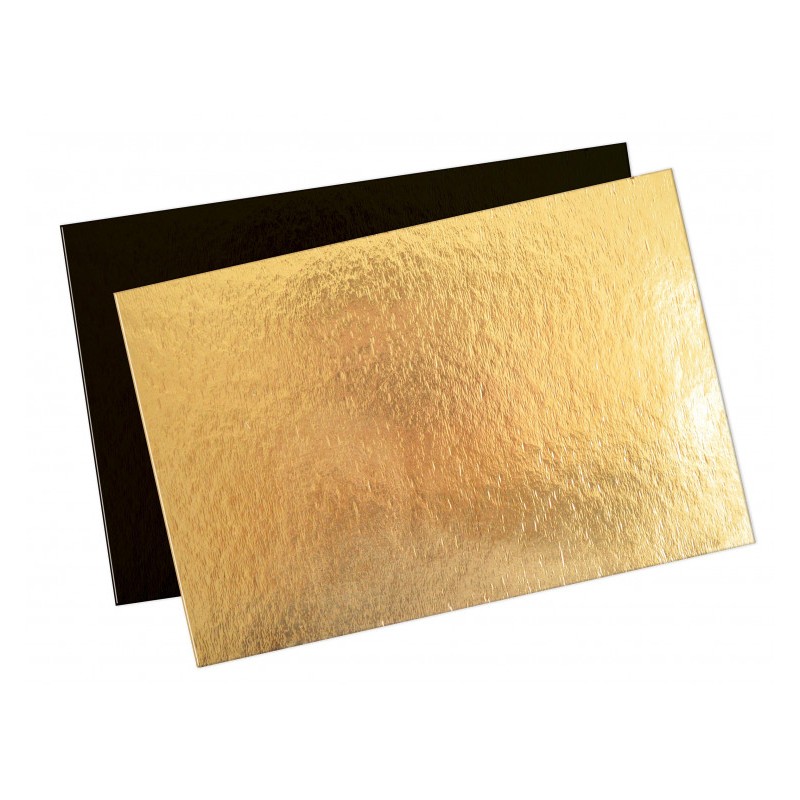 ASSIETTE CARTON OR 33CM X1PCS Image 1